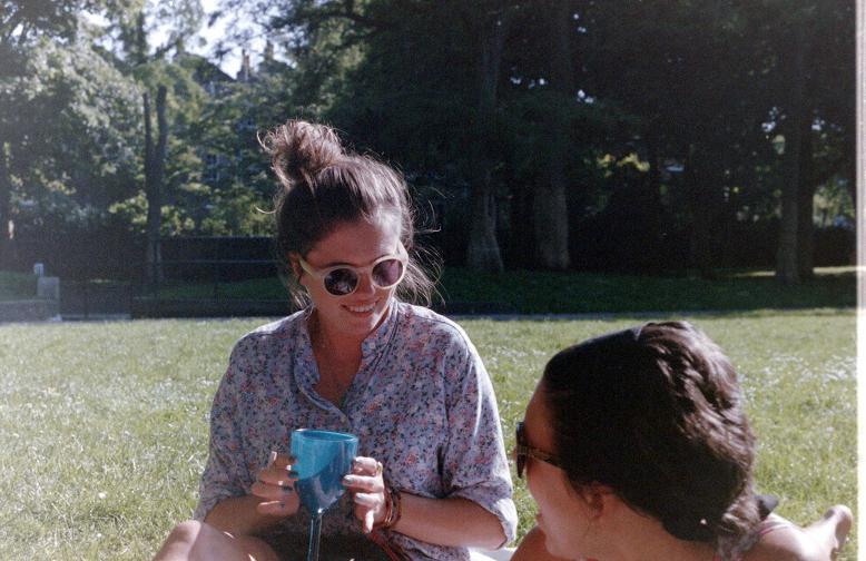 analogue photo regents park friends pentax london k1000 35mm